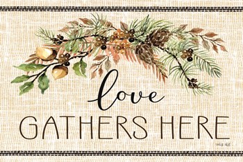 Love Gathers Here by Cindy Jacobs art print