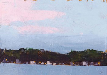 Across the Lake by Jenny Green art print