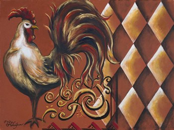 Rules the Roosters I by Tiffany Hakimipour art print