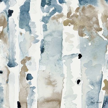 Blue Upon the Hill Square III by Lanie Loreth art print