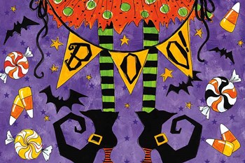 Spooky Fun III by Anne Tavoletti art print