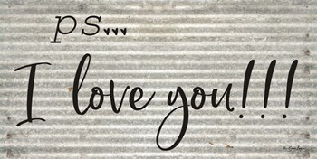 PS  I Love You by Susie Boyer art print