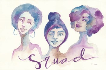 Squad by Jessica Mingo art print