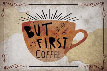 Coffee Typography II by ND Art &amp; Design art print