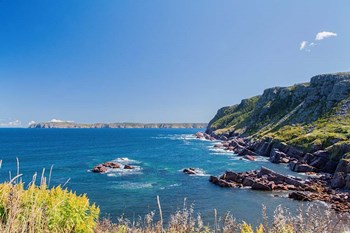 Rocky Cove by Chuck Burdick art print