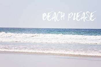 Beach Please by Sylvia Coomes art print