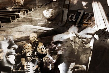 Jazz by GraphINC art print