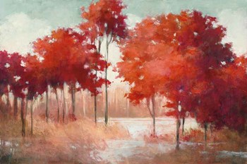 Autumn Lake by Julia Purinton art print