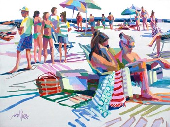 Beach Party by Patti Mollica art print