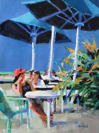 Red Cap by Patti Mollica art print