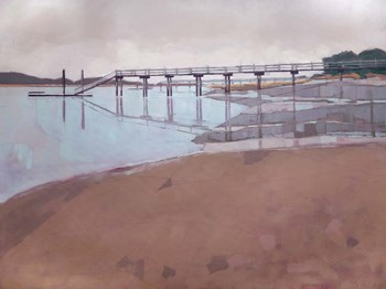 Morning Low Tide by John Rufo art print