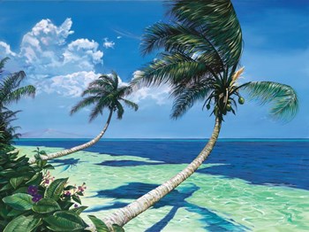 Beckoning Palms by Scott Westmoreland art print