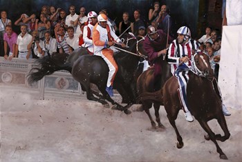 L&#39;Istrice by Guido Borelli art print