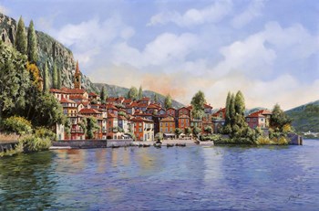 Bellagio A Colori by Guido Borelli art print