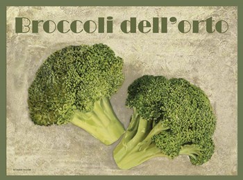 Broccoli Dell&#39;orto by Guido Borelli art print