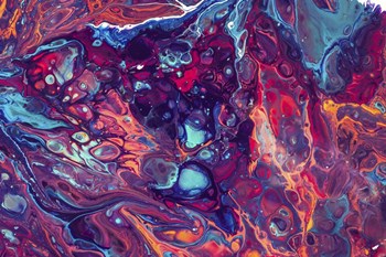 Fluid Acrylic Arabian Fairytales by Jenny Rainbow Fine Art art print