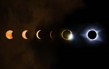 Great American Eclipse by Jonathan Ross art print