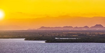 Islands In The Sunset by Jonathan Ross art print