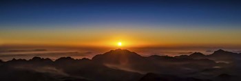 Sunrise Over Sinai by Jonathan Ross art print