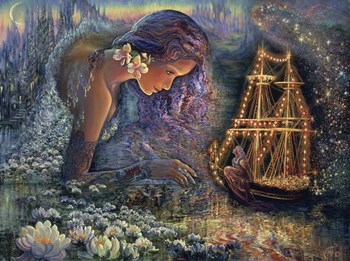 Star Ship by Josephine Wall art print