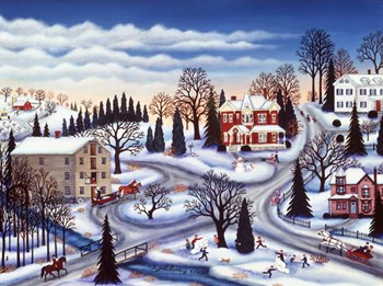 Bears Mill by Kathy Jakobsen art print