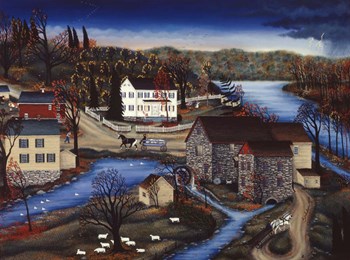Charles Mill by Kathy Jakobsen art print