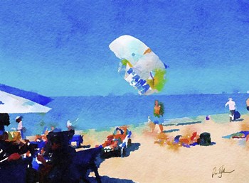 Cool Breezes by Pamela A. Johnson art print