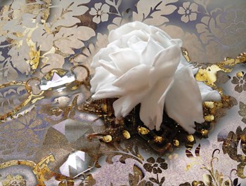 Winter Rose by Tina Lavoie art print