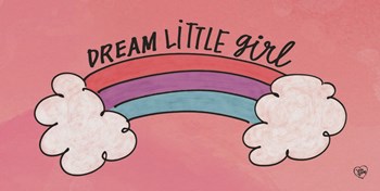 Dream Little Girl by Erin Barrett art print