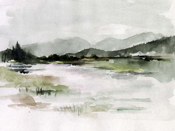 Lake Mist I by Jennifer Parker art print