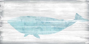 Weathered Whale II by June Erica Vess art print