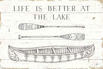 Lake Sketches II by Daphne Brissonnet art print