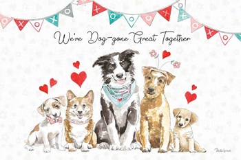 Paws of Love I by Beth Grove art print