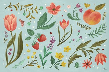 Spring Botanical I by Janelle Penner art print