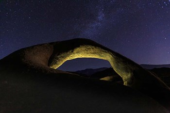 Backlit Mobius Arch by Shawn/Corinne Severn art print