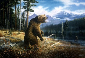 Ghost Grizzly by Terry Doughty art print