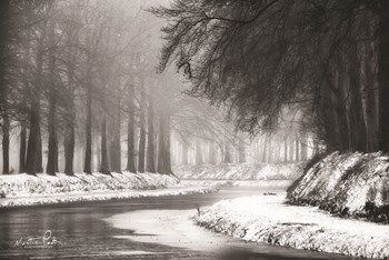 Winter River by Martin Podt art print