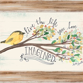 Imagined Canary by Katie Doucette art print