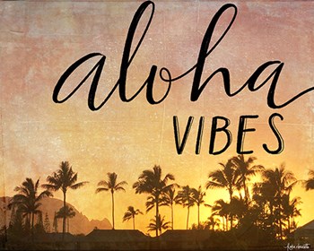 Aloha Vibes by Katie Doucette art print