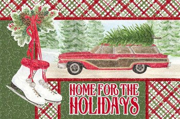 Sleigh Bells Ring - Home for the Holidays by Tara Reed art print