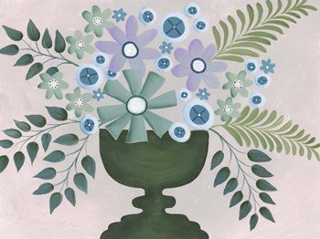 Lavanda Floral II by Regina Moore art print