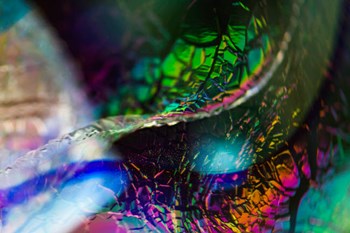Macro Of Colorful Glass 2 by Zandria Muench Beraldo / Danita Delimont art print