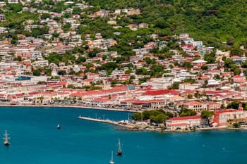 Charlotte Amalie, St Thomas, US Virgin Islands by Michael DeFreitas / Danita Delimont art print
