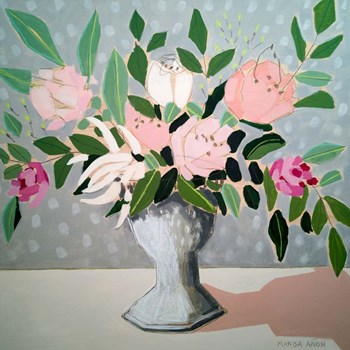 Spring Florals 1 by Marisa Anon art print