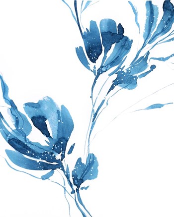 Blue Move 1 by Lesia Binkin art print