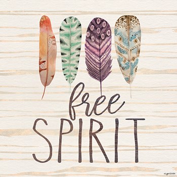 Free Spirit by Kyra Brown art print