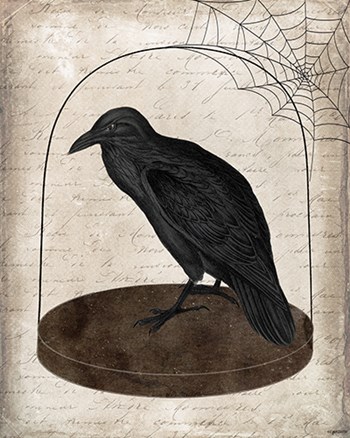 Raven Jar by Kyra Brown art print