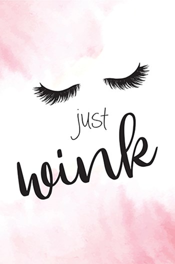 Just Wink by ND Art &amp; Design art print
