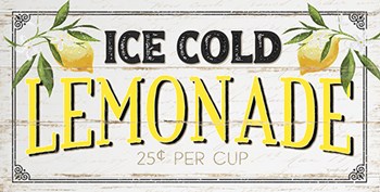 Ice Cold Lemonade by Jennifer Pugh art print