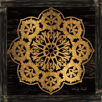 Gold Mandala I by Cindy Jacobs art print